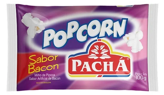 PIPOCA MICROONDAS PACHA BACON 100GR