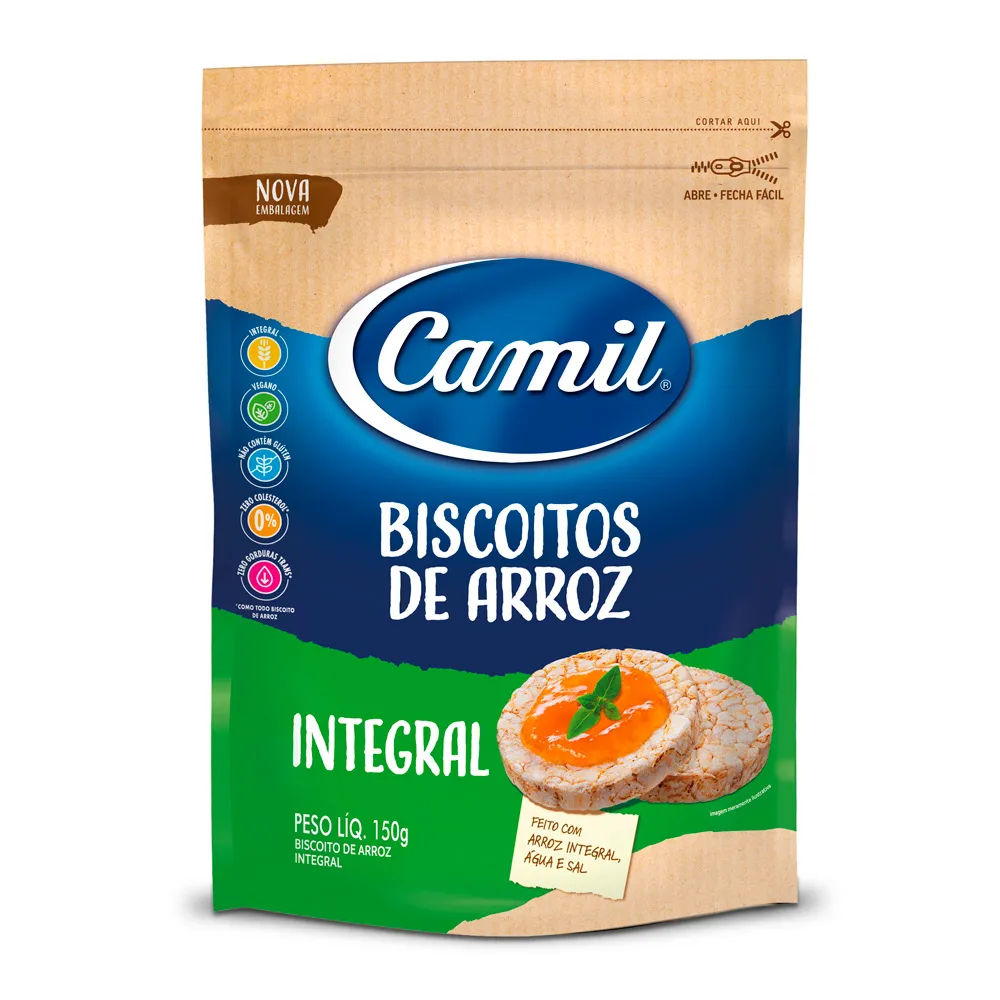 BISC ARROZ CAMIL 150G IN