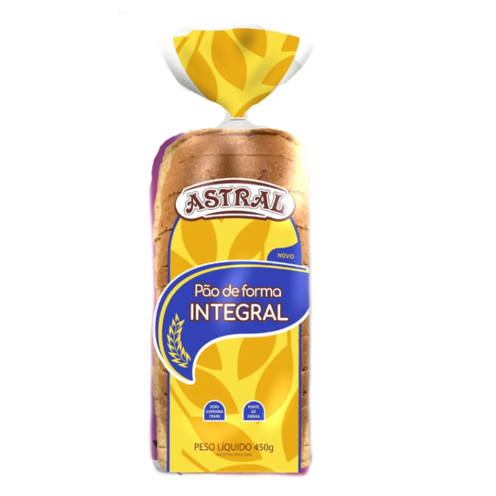 Pão de Forma Astral Integral 400g