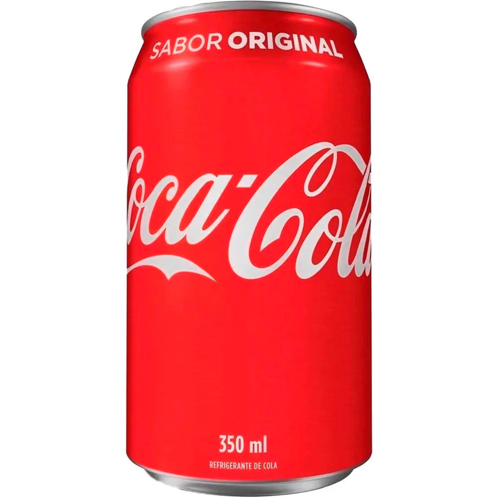 REFRIGERANTE COCA-COLA ORIGINAL LATA 350ML