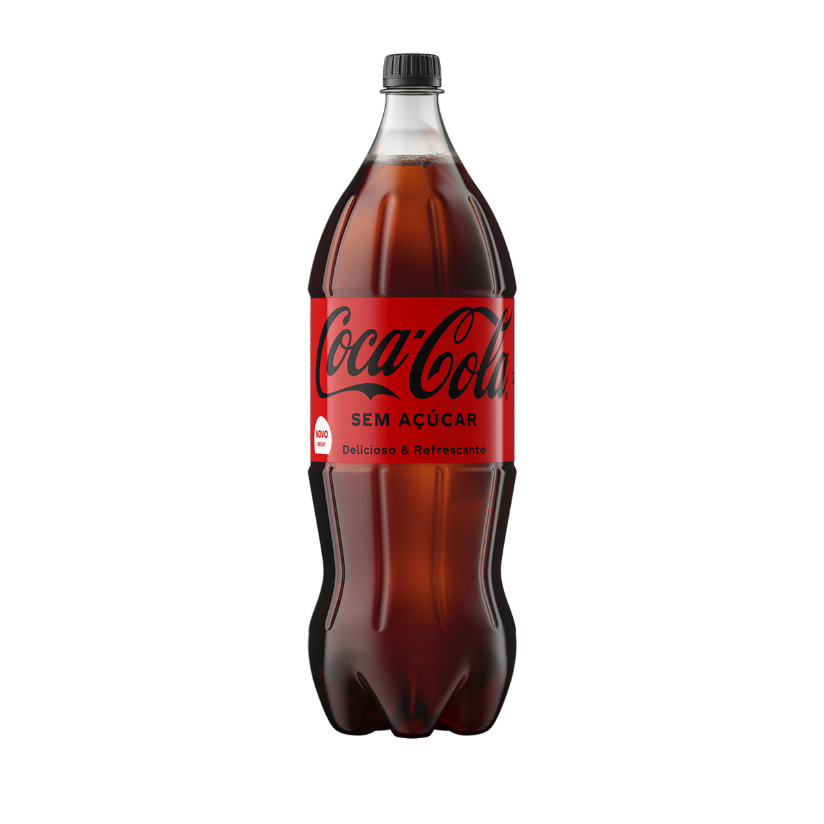 REFRIGERANTE SEM AÇÚCAR COCA-COLA ZERO GARRAFA 2L