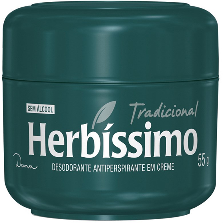 DESODORANTE CREME TRADICIONAL HERBÍSSIMO 55G