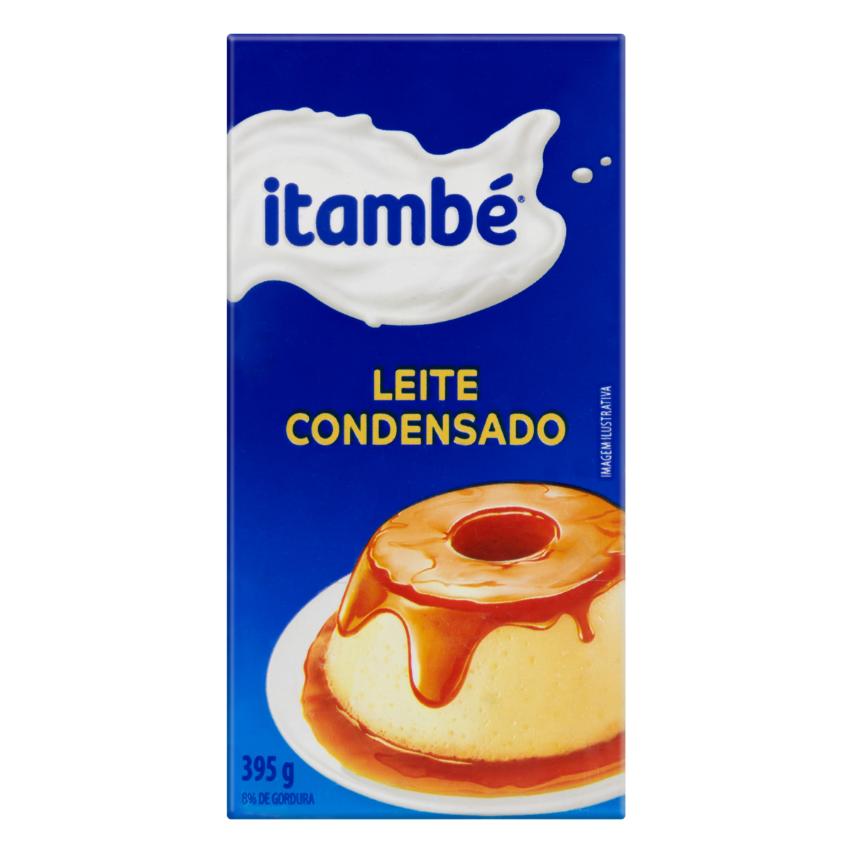 LEITE CONDENSADO SEMIDESNATADO ITAMBÉ CAIXA 395G