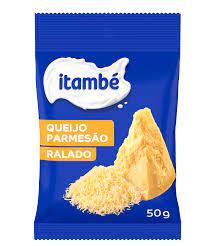 QUEIJO PARMESÃO RALADO ITAMBÉ PACOTE 50G