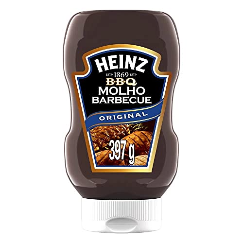 MOLHO BARBECUE ORIGINAL HEINZ SQUEEZE 397G