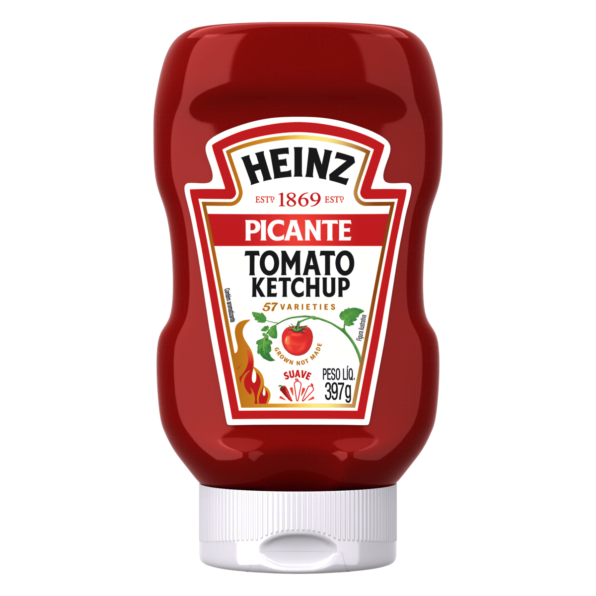 KETCHUP PICANTE HEINZ SQUEEZE 397G