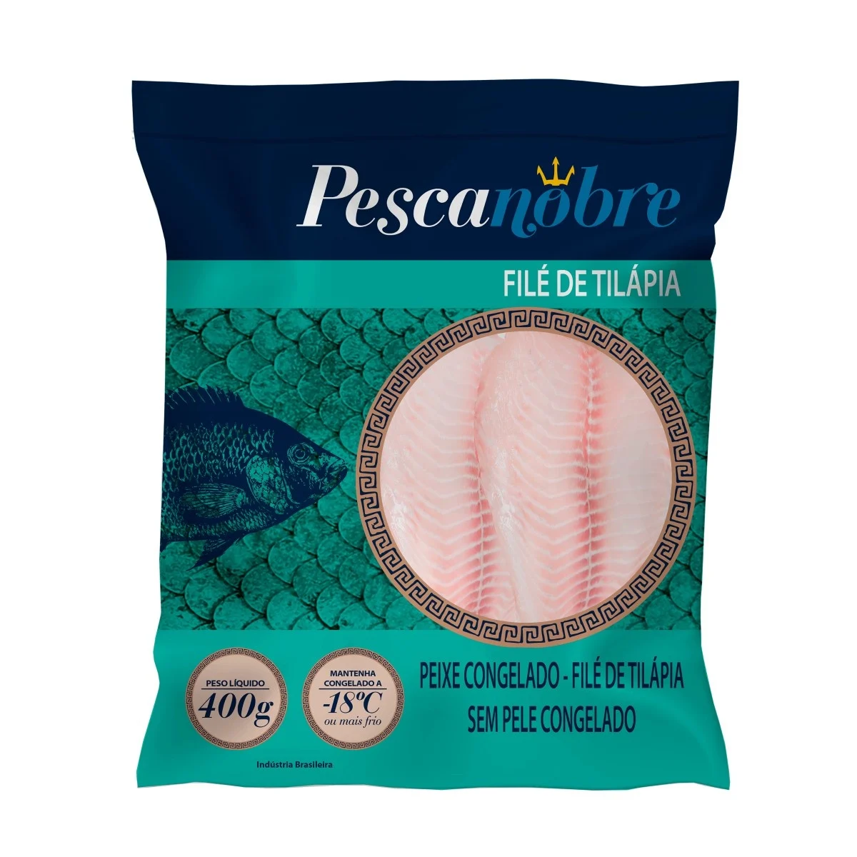 FILE TILAPIA PESCANOBRE 400G
