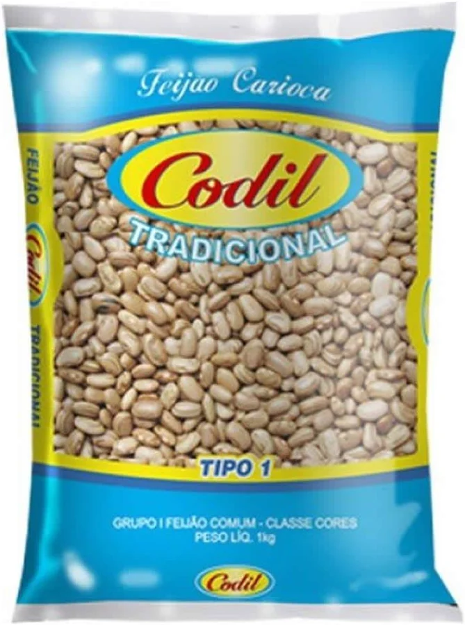 FEIJAO CARIOCA CODIL TIPO 1 1KG